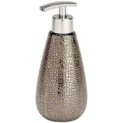 WENKO Distributeur De Savon Design Ethnique Marrakesh - Diam 8 X 18 - Marron