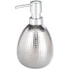 WENKO Distributeur De Savon Design Polaris Jet - Diam 10 X 16 - Argent