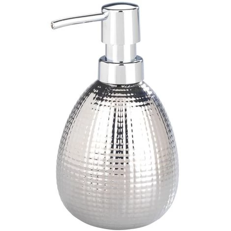 WENKO Distributeur De Savon Design Polaris Jet - Diam 10 X 16 - Argent 3 WENKO Distributeur De Savon Design Polaris Jet - Diam 10 X 16 - Argent