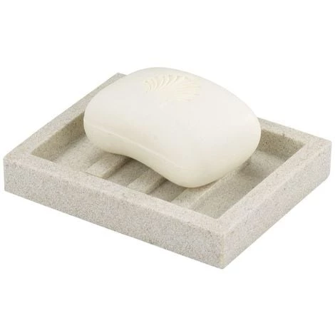 WENKO Porte-savon Design Nature Vico - 12 X 10 X 2 - Beige 3 WENKO Porte-savon Design Nature Vico - 12 X 10 X 2 - Beige