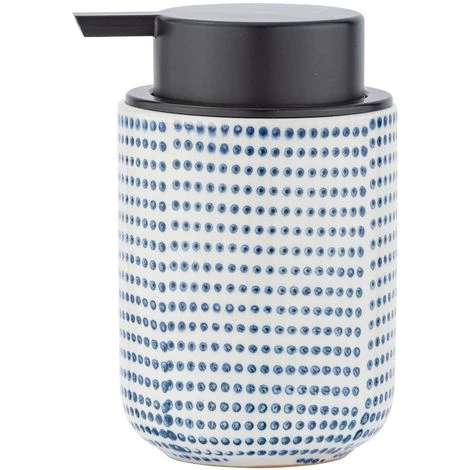 WENKO Distributeur De Savon Design Bord De Mer Nole - Diam 7 X 13 - Blanc 4 WENKO Distributeur De Savon Design Bord De Mer Nole - Diam 7 X 13 - Blanc – Image 2