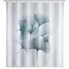 WENKO Rideau De Douche Anti-moisissure Ginkgo - Polyester - 180 X 200 - Gris Clair 1 WENKO Rideau De Douche Anti-moisissure Ginkgo - Polyester - 180 X 200 - Gris Clair -WENKO Soldes 23510980 1