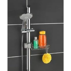 WENKO Etagère Panier De Douche En Acier Meis - 23 X 10 X 7 - Argent 5 WENKO Etagère Panier De Douche En Acier Meis - 23 X 10 X 7 - Argent -WENKO Soldes 24021623 2