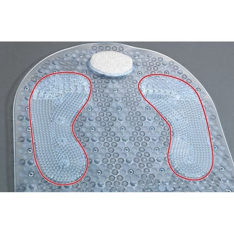 WENKO Tapis De Baignoire Soin Des Pieds Oly - 80 X 40 - Blanc 5 WENKO Tapis De Baignoire Soin Des Pieds Oly - 80 X 40 - Blanc – Image 3