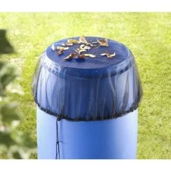 Filet Pour Tonneau De Pluie, Noir, 95 Cm De Diamètre Wenko