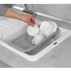 WENKO Egouttoir Pour évier Extensible Denvers - 30 X 18 X 7 - Gris 9 WENKO Egouttoir Pour évier Extensible Denvers - 30 X 18 X 7 - Gris -WENKO Soldes 28771944 3