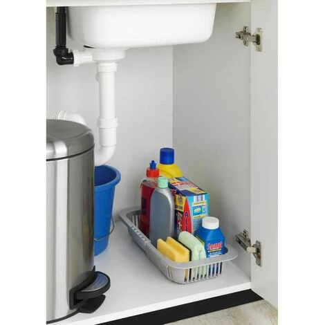 WENKO Egouttoir Pour évier Extensible Denvers - 30 X 18 X 7 - Gris 7 WENKO Egouttoir Pour évier Extensible Denvers - 30 X 18 X 7 - Gris – Image 5