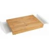 WENKO Planche à Découper Avec Tiroirs - 40,5 X 25 Cm - Bambou - 40,5 X 25 X 4 - Marron -WENKO Soldes 28771945 1