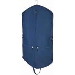 WENKO Housse Protection Pour Vêtements - L. 62 X H. 112 Cm - 62 X 112 - Bleu Foncé