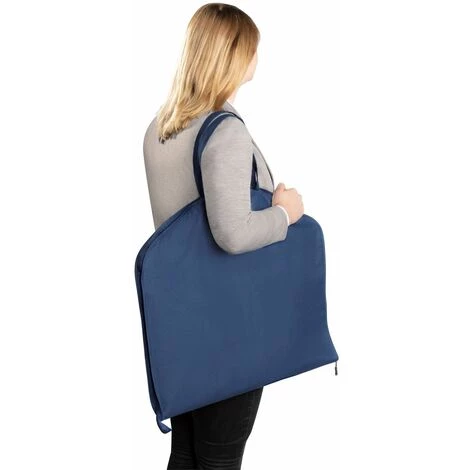 WENKO Housse Protection Pour Vêtements - L. 62 X H. 112 Cm - 62 X 112 - Bleu Foncé 7 WENKO Housse Protection Pour Vêtements - L. 62 X H. 112 Cm - 62 X 112 - Bleu Foncé – Image 5