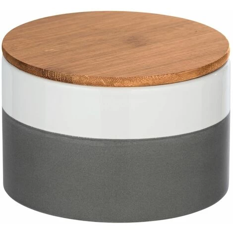 WENKO Boîte De Conservation Aliment Design Malta - 0,75 L - Diam. 14 X 8 - Blanc 3 WENKO Boîte De Conservation Aliment Design Malta - 0,75 L - Diam. 14 X 8 - Blanc