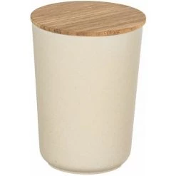 WENKO Boîte De Conservation Aliment Scandi Bondy - 0,7 L - Diam. 10 X 14 - Beige