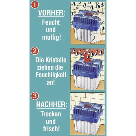 WENKO Recharge 5Kg Pour Déshumidificateur 4 WENKO Recharge 5Kg Pour Déshumidificateur – Image 2