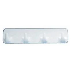 Wenko - 4408010100 - Crochet Réglette - 1 Pièce - Blanc