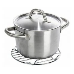 Wenko 53100100 Cali Dessous De Plat Diamètre 20 Cm Chrome Dimensions 20,0 X 20,0 X 1,9 Cm