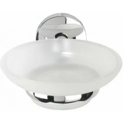 Wenko 22168100 Porte Savon Cuba, Zinc Moulé Sous Pression, Chromé, 20,5 X 6,5 X 28 Cm