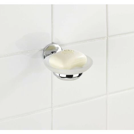 Wenko 22168100 Porte Savon Cuba, Zinc Moulé Sous Pression, Chromé, 20,5 X 6,5 X 28 Cm 4 Wenko 22168100 Porte Savon Cuba, Zinc Moulé Sous Pression, Chromé, 20,5 X 6,5 X 28 Cm – Image 2