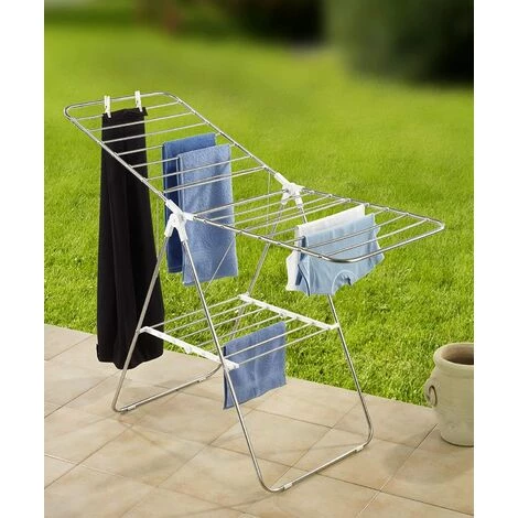 Wenko 3774018100 Flex Sèche-linge Dimensions 105 X 60 X 5,5 Cm 5 Wenko 3774018100 Flex Sèche-linge Dimensions 105 X 60 X 5,5 Cm – Image 3