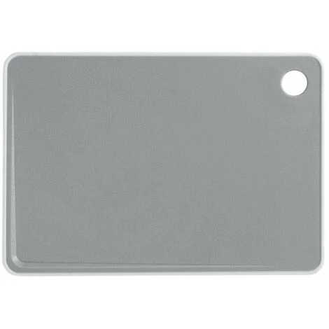 WENKO 53050100 Planche à Découper Basic S, Antibactérienne, Polypropylène, 23 X 16 X 0,7cm, Gris Clair 4 WENKO 53050100 Planche à Découper Basic S, Antibactérienne, Polypropylène, 23 X 16 X 0,7cm, Gris Clair – Image 2