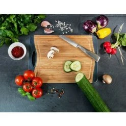 WENKO 53060100 Planche à Découper Bambou Antidérapante S, Bambou, 28,5 X 20 X 1,5 Cm, Marron 10 WENKO 53060100 Planche à Découper Bambou Antidérapante S, Bambou, 28,5 X 20 X 1,5 Cm, Marron -WENKO Soldes 29927126 4