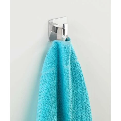 Wenko 23845100 Turbo-Loc® Cochet Mural Uno Quadro, Acier Inoxydable, 6, 5 X 3, 5 Cm, Chromé 4 Wenko 23845100 Turbo-Loc® Cochet Mural Uno Quadro, Acier Inoxydable, 6, 5 X 3, 5 Cm, Chromé – Image 2