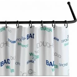 Wenko 23565100 Barre D'angle, Noir, 2 Cm -WENKO Soldes 29927164 4