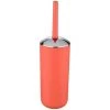 WENKO 23590100 Brosse WC Brasil, Incassable, TPE, Ø 10 X 37 Cm, Rouge Corail 1 WENKO 23590100 Brosse WC Brasil, Incassable, TPE, Ø 10 X 37 Cm, Rouge Corail -WENKO Soldes 29927233 1