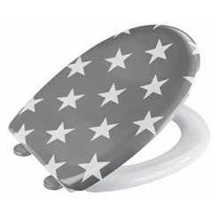 Wenko 23390100 Abattant, Multicolore