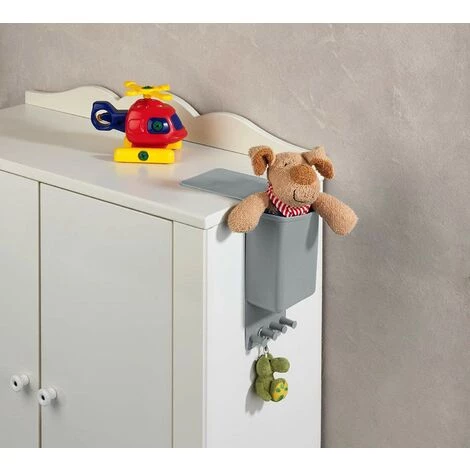 Wenko 23487100 Ampio Support Mural, Gris, 10 X 36, 5 X 6, 5 Cm 6 Wenko 23487100 Ampio Support Mural, Gris, 10 X 36, 5 X 6, 5 Cm – Image 4