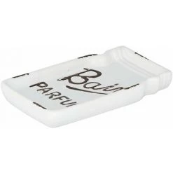 Wenko Porte Savon, Céramique, Crème, Taille Unique