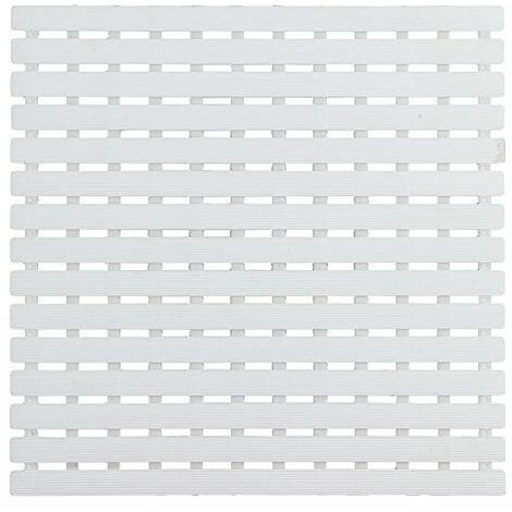 WENKO 23123100 Tapis Antidérapant Pour Douche Arinos, Blanc, Plastique, 54 X 54 Cm 3 WENKO 23123100 Tapis Antidérapant Pour Douche Arinos, Blanc, Plastique, 54 X 54 Cm