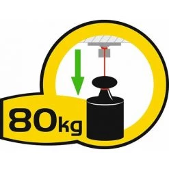 WENKO 22762100 Barre Porte-serviettes Cali Express Loc, Acier Inoxydable, 45 X 7,5 8,5 Cm -WENKO Soldes 29927474 3