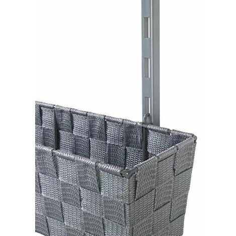 Wenko 54110100 Adria Etagère Avec Porte/5 Etages Métal Gris 27 X 14 X 84 Cm 3 Wenko 54110100 Adria Etagère Avec Porte/5 Etages Métal Gris 27 X 14 X 84 Cm