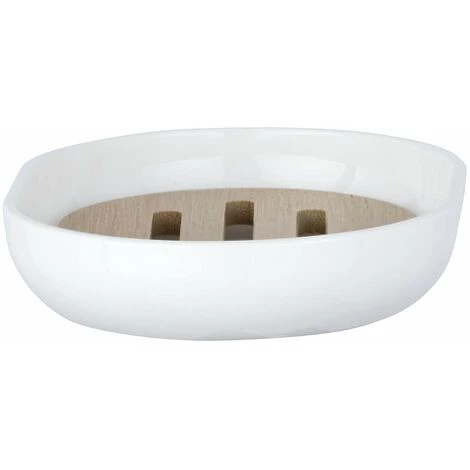 WENKO 23348100 Porte Savon Posa Blanc, Plastique, 12 X 2,5 X 9 Cm 6 WENKO 23348100 Porte Savon Posa Blanc, Plastique, 12 X 2,5 X 9 Cm – Image 4