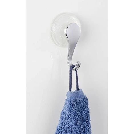 Wenko 22677100 Lot De 2 Crochets à Ventouse Plastique Argent 5,7 X 5 X 9 Cm 4 Wenko 22677100 Lot De 2 Crochets à Ventouse Plastique Argent 5,7 X 5 X 9 Cm – Image 2