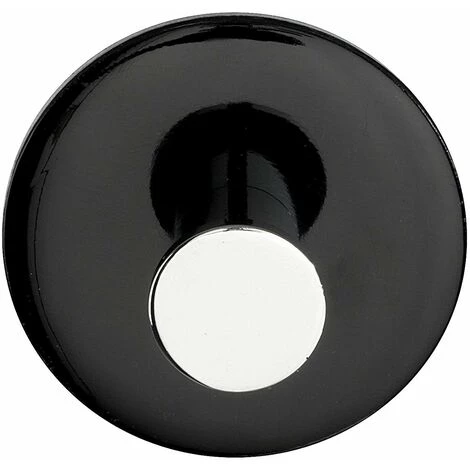 Wenko 23351100 Crochet, Plastique, Noir, Taille Unique 7 Wenko 23351100 Crochet, Plastique, Noir, Taille Unique – Image 5