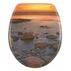 Wenko 17612100 Abattant Stone Shore Couché De Soleil