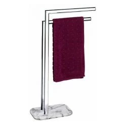 Wenko 22506100 Porte-serviettes Onyx Marbre 48 X 81,5 X 19,5 Cm