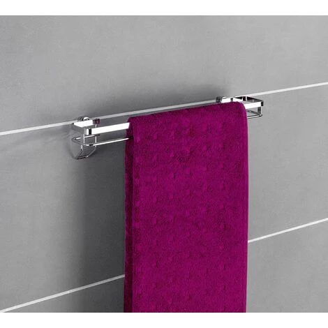 WENKO 22790100 Barre Porte-serviettes Premium, Acier Inoxydable, 4 X 8 X 8,5 Cm 6 WENKO 22790100 Barre Porte-serviettes Premium, Acier Inoxydable, 4 X 8 X 8,5 Cm – Image 4