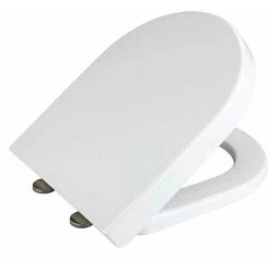 WENKO Abattant WC Avec Frein De Chute Exclusif Nr. 4, Abattant WC Adapté à La Céramique Villeroy & Boch Subway 2.0, Fixation Inox, Duroplastique Antibactérien, 37,5x46 Cm, Blanc 8 WENKO Abattant WC Avec Frein De Chute Exclusif Nr. 4, Abattant WC Adapté à La Céramique Villeroy & Boch Subway 2.0, Fixation Inox, Duroplastique Antibactérien, 37,5x46 Cm, Blanc -WENKO Soldes 30273099 2