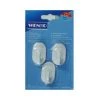 Wenko 4421013100 Lot De 3 Crochets Adhésifs Muraux Ovales En Plastique Blanc 2 X 2,5 X 4 Cm 2 Wenko 4421013100 Lot De 3 Crochets Adhésifs Muraux Ovales En Plastique Blanc 2 X 2,5 X 4 Cm -WENKO Soldes 31617759 1
