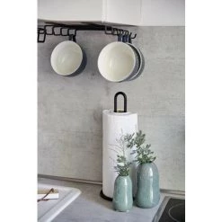 Wenko 53256100 Porte Essuie-Tout, Métal, 12, 5 X 32, 5 X 12, 5 Cm, Noir 8 Wenko 53256100 Porte Essuie-Tout, Métal, 12, 5 X 32, 5 X 12, 5 Cm, Noir -WENKO Soldes 31617774 3