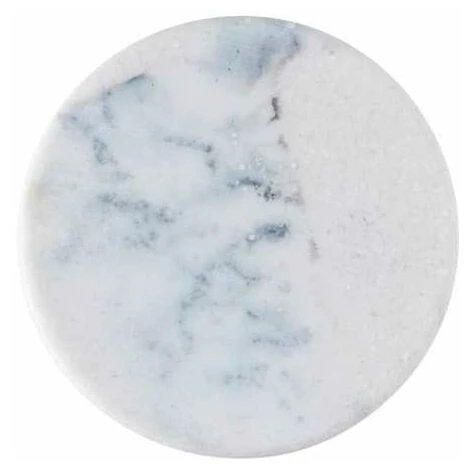 WENKO Patère Murale Melle Effet Marbre, Crochet Porte Manteau Pour L'entrée Ou Le Dressing - Crochet Porte Serviette Pour La Salle De Bain, Vis Et Des Chevilles Fournies, Polyrésine, ø5cm, Blanc 4 WENKO Patère Murale Melle Effet Marbre, Crochet Porte Manteau Pour L'entrée Ou Le Dressing - Crochet Porte Serviette Pour La Salle De Bain, Vis Et Des Chevilles Fournies, Polyrésine, ø5cm, Blanc – Image 2