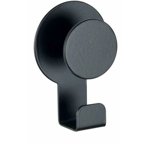 WENKO Crochet Mural Blandas Noir Mat 4 WENKO Crochet Mural Blandas Noir Mat – Image 2