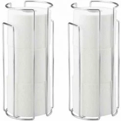 WENKO Range-Papier WC De Rechange Chromé