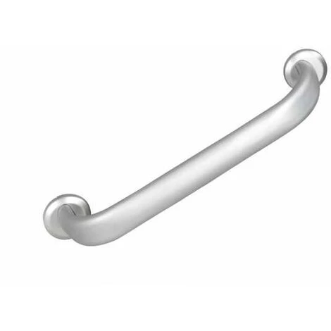 WENKO Barre D'appui WC Secura Premium, Poignée Murale Salle De Bain, Lot De 2, Aluminium Inox, 47,5x7x12 Cm, Argent Mat 5 WENKO Barre D'appui WC Secura Premium, Poignée Murale Salle De Bain, Lot De 2, Aluminium Inox, 47,5x7x12 Cm, Argent Mat – Image 3