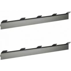 WENKO Réglette De Crochets Montella Anthracite