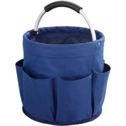 WENKO Panier Rangement Produit D'entretien, 6 Rangements, Pliable Avec Poignée De Transport, Lot De 2, Polyester, ø28x54 Cm, Bleu 8 WENKO Panier Rangement Produit D'entretien, 6 Rangements, Pliable Avec Poignée De Transport, Lot De 2, Polyester, ø28x54 Cm, Bleu -WENKO Soldes 31650765 2