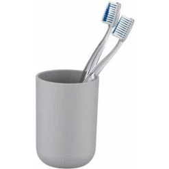 WENKO Set D'accessoires De Salle De Bain, Gobelet Salle De Bain, Distributeur Savon Liquide, Mini Poubelle Salle De Bain Brasil Gris 9 WENKO Set D'accessoires De Salle De Bain, Gobelet Salle De Bain, Distributeur Savon Liquide, Mini Poubelle Salle De Bain Brasil Gris -WENKO Soldes 31650768 3