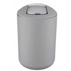 WENKO Set D'accessoires De Salle De Bain, Gobelet Salle De Bain, Distributeur Savon Liquide, Mini Poubelle Salle De Bain Brasil Gris 10 WENKO Set D'accessoires De Salle De Bain, Gobelet Salle De Bain, Distributeur Savon Liquide, Mini Poubelle Salle De Bain Brasil Gris -WENKO Soldes 31650768 4